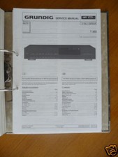 Service Manuelle Grundig T 302