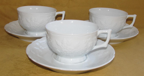 Lot tasses sous - 3, &