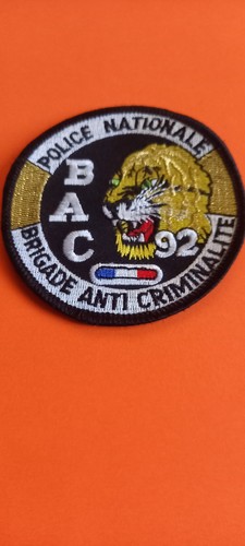 Ecusson tissu police - ecusson,