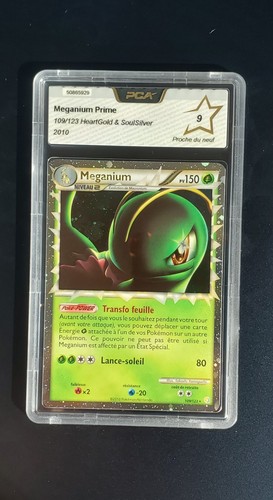 Carte pokémon meganium prime - pokémon,