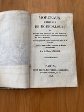 Morceaux choisis de Bourdaloue / Henri Lemaire. - Paris : Belin-Le Prieur, 1823