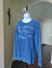 Pull & Bear Blue Sweatshirt