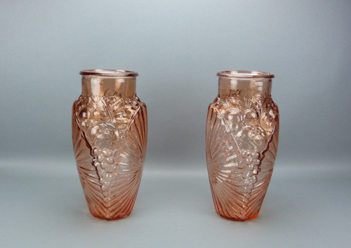 Ravissante paire vases - de,