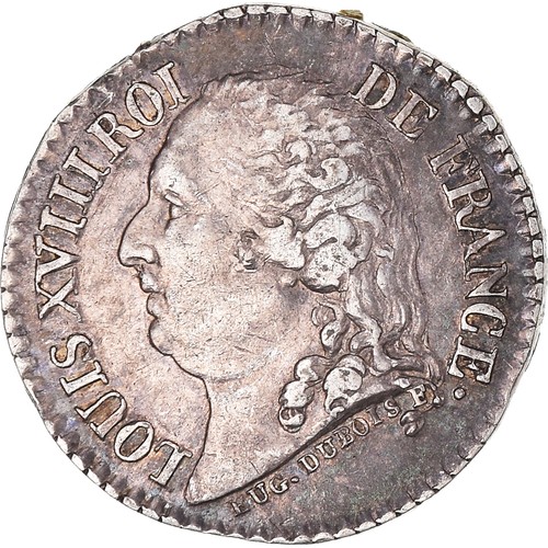 France quinaire louis xviii - quinaire,,