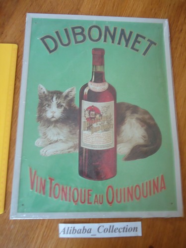 Plaque metal dubonnet - plaque,