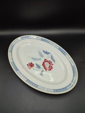Ancien plat ovale en
