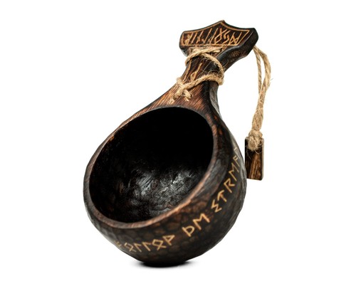 Traditional kuksa wooden cup - kuksa,