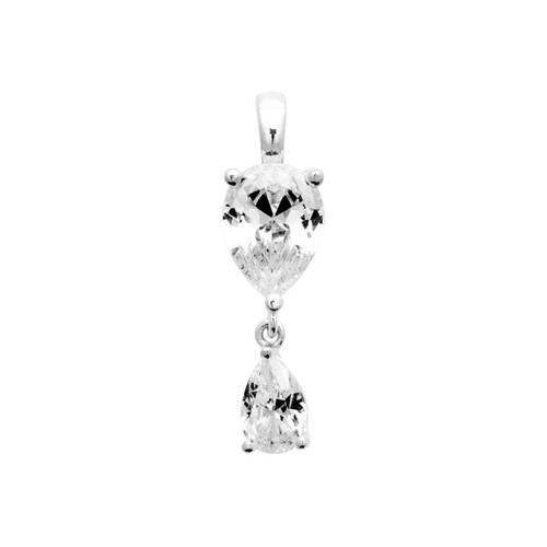 Pendentif oxydes zirconium - pendentif, de