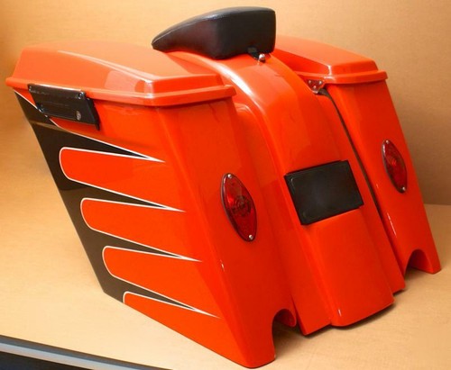 Harley bagger sacs - harley, côtés