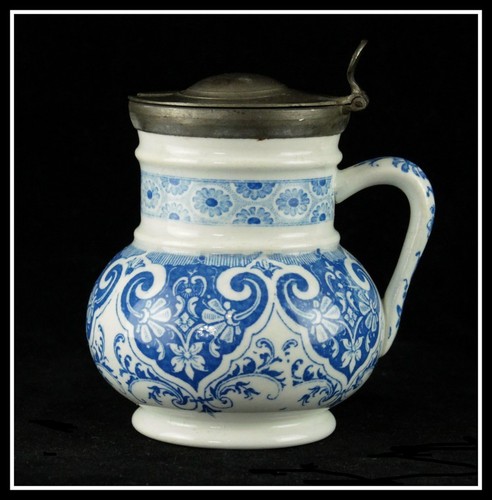 Moutardier faience de - moutardier,