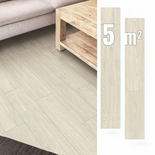 Dalles vinyle adhésives - 5, m²