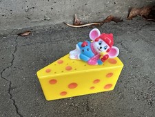 Vintage mouse cheese - mouse,