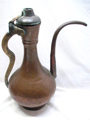 Antique hand wrought copper - hand,