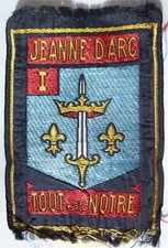 WW2 - Insigne TISSU CJF 5