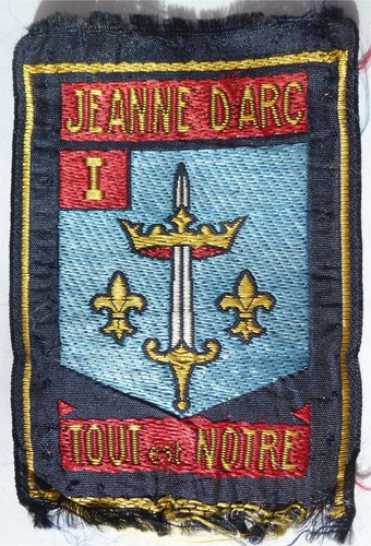 Ww2 insigne tissu cjf 5 - ww2,