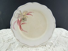 Art Nouveau Iris Antique Plat