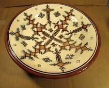 Ancien plat creux  marocain