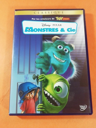 Dvd monstres cie animé - cie,