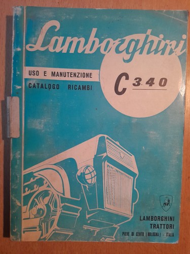 Lamborghini tracteur c340 c - tracteur,