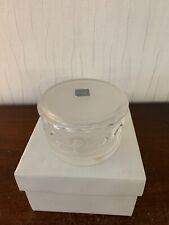 Boite à poudre en cristal