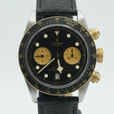 TUDOR Black Bay 41 Automatique Chrono Montre Hommes 79363 41MM Acier / Or Haut
