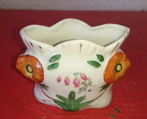 Ancien figurine pyrogene pot - ancien,