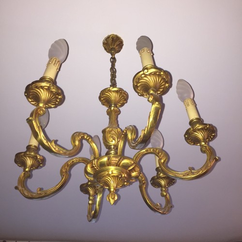 Ensemble luminaires bronze