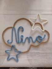 Décoration prénom tricotin
