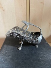 Casier à vin vintage en métal