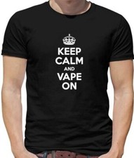 Keep Calm Vape Sur T-Shirt -