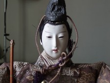 Poupée Ningyo Hinamatsuri Empereur Ere Meiji ou Taisho - Ningyo Japanese doll