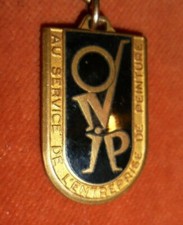 Porte-clé TOP GRAPHISME top qualité émaillé Sté CHAPELAIN MERU PRO PEINTURE ONIP