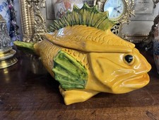 Énorme Soupière Poisson ? Rascasse Vallauris