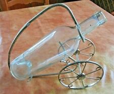 ancien porte bouteille decoratif a poser sur un meuble vin alcool apéritif bar 