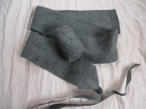Bandes molletières drap laine