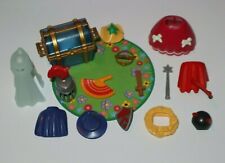 Playmobil Lot Tapis Rond + 15 Accessoires Déguisement Jeux Jouet Chambre Enfant