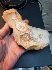 Prehistoric Acheulean Lower Paleo France - Large scraper / axe Heidelbergensis