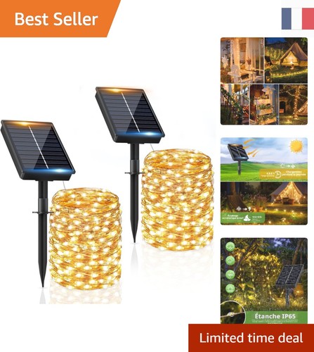 Lot guirlandes solaire - lot,