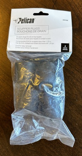 Pelican kayak scupper plugs - kayak,