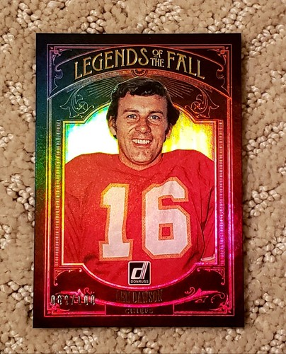 Len dawson hof 2020 donruss - len,