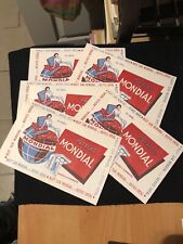 lot de 5 buvards publicitaires