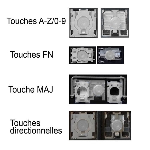 Touche clavier pour - pour, msi
