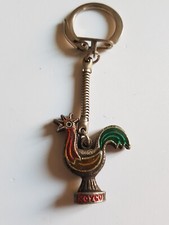 PORTE CLEF ANCIEN Métal COQ, ANIMAL, ROYCO année 60-70