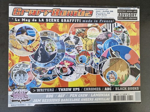 Graffiti magazine graffbombz - graffiti,