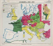 Carte Ecole Europe Vidal