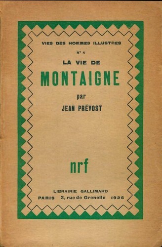 Vie montaigne jean - de,