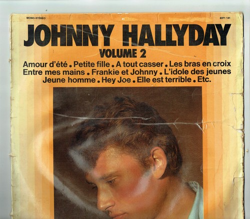 33t johnny hallyday - hallyday, lp