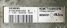 Calculateur décodé Megane Scenic Fenix 5 S105300103B HOM7700860319 7700102267
