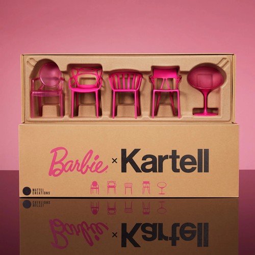 Barbie kartell pink ghost - barbie,