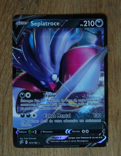 Carte pokemon sepiatroce - carte,